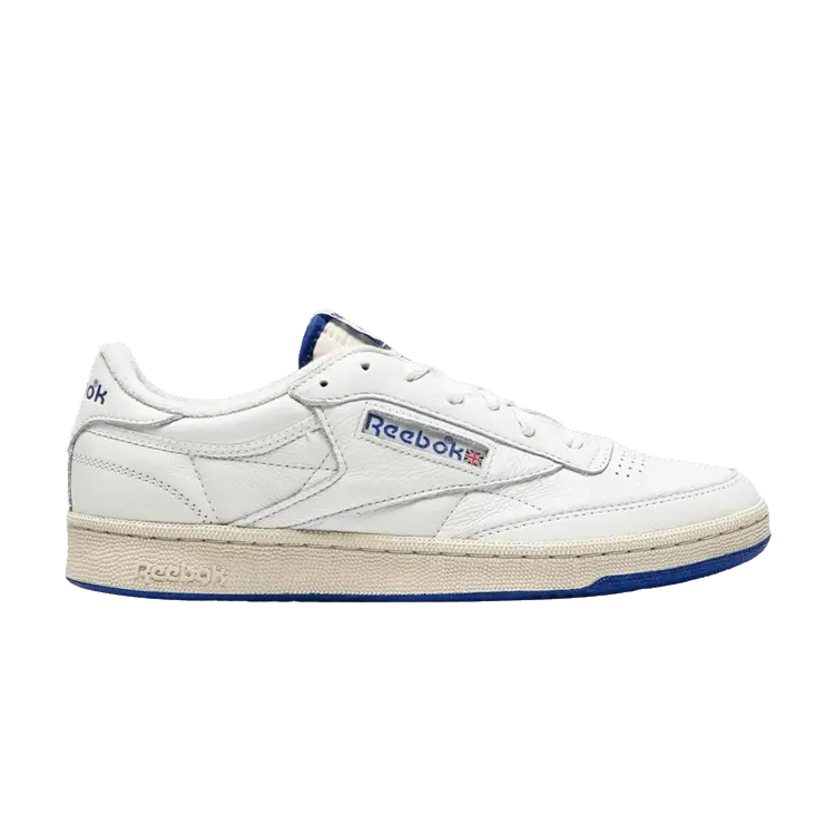 

Кроссовки Reebok Club C 85 Vintage 'Chalk Vector Blue', белый
