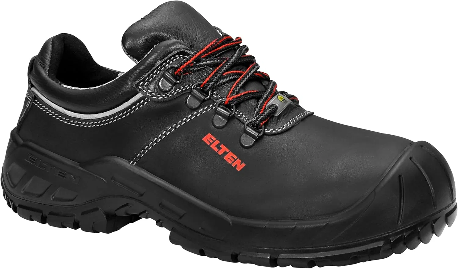 Защитные ботинки ELTEN Renzo XW Low ESD S3, легкие, черные, со стальным носком, унисекс, размер 43