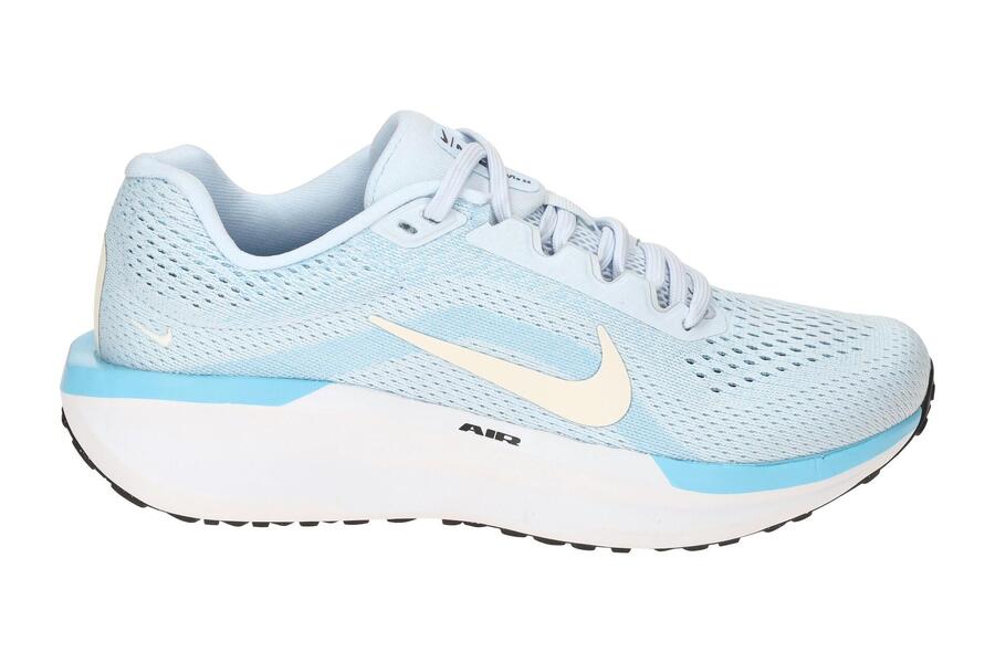 Кроссовки NIKE AIR Winflow светло-голубые меланжевые женские — фото 2
