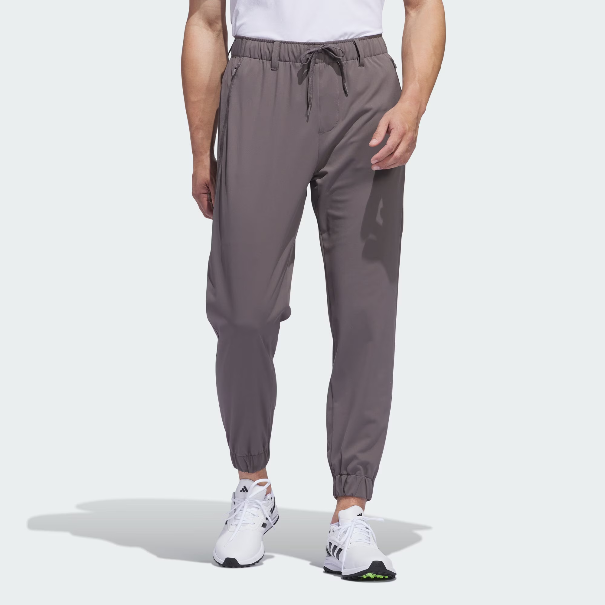Adidas Ultimate365 Sport Joggers Вязаные спортивные брюки мужские угольно-серые — фото 3