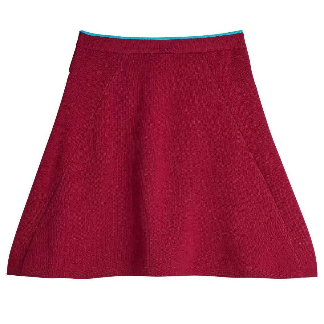 (WMNS) Юбка Adidas x Wales Bonner 'Collegiate Burgundy' — фото 2