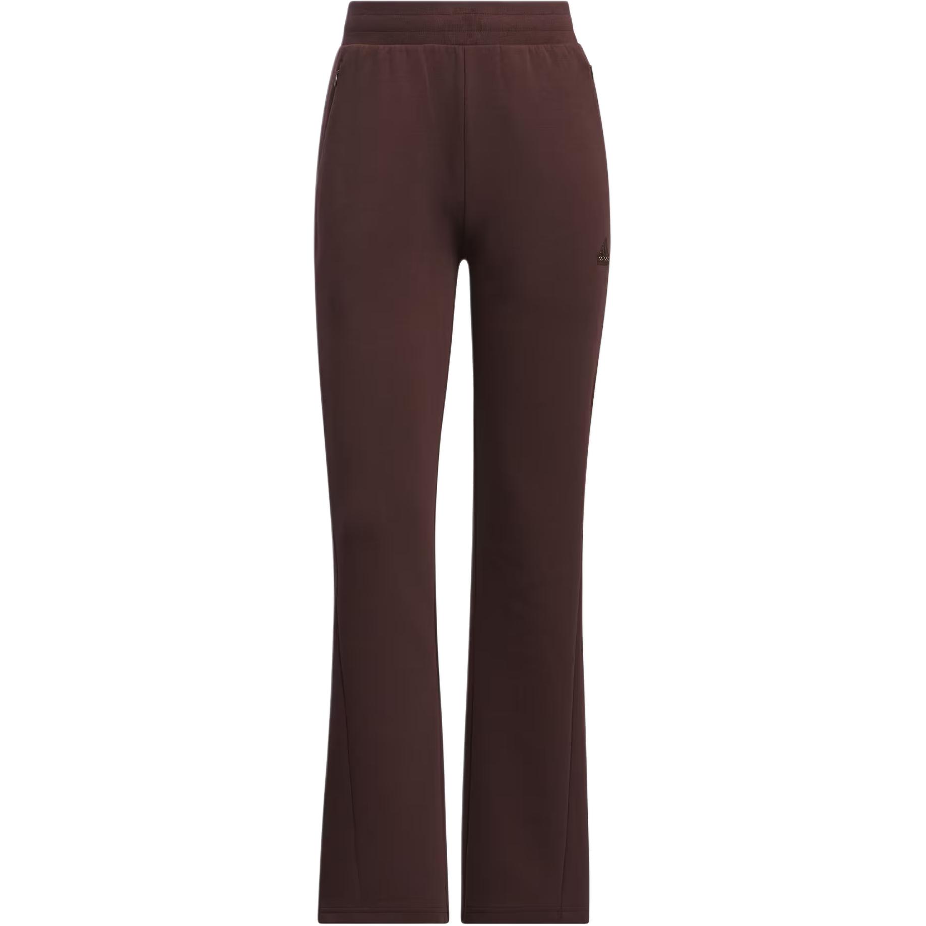 

FW24 DOUBLEKNIT FLARE Спортивные брюки-клёш для женщин Тёмный серо-коричневый Adidas