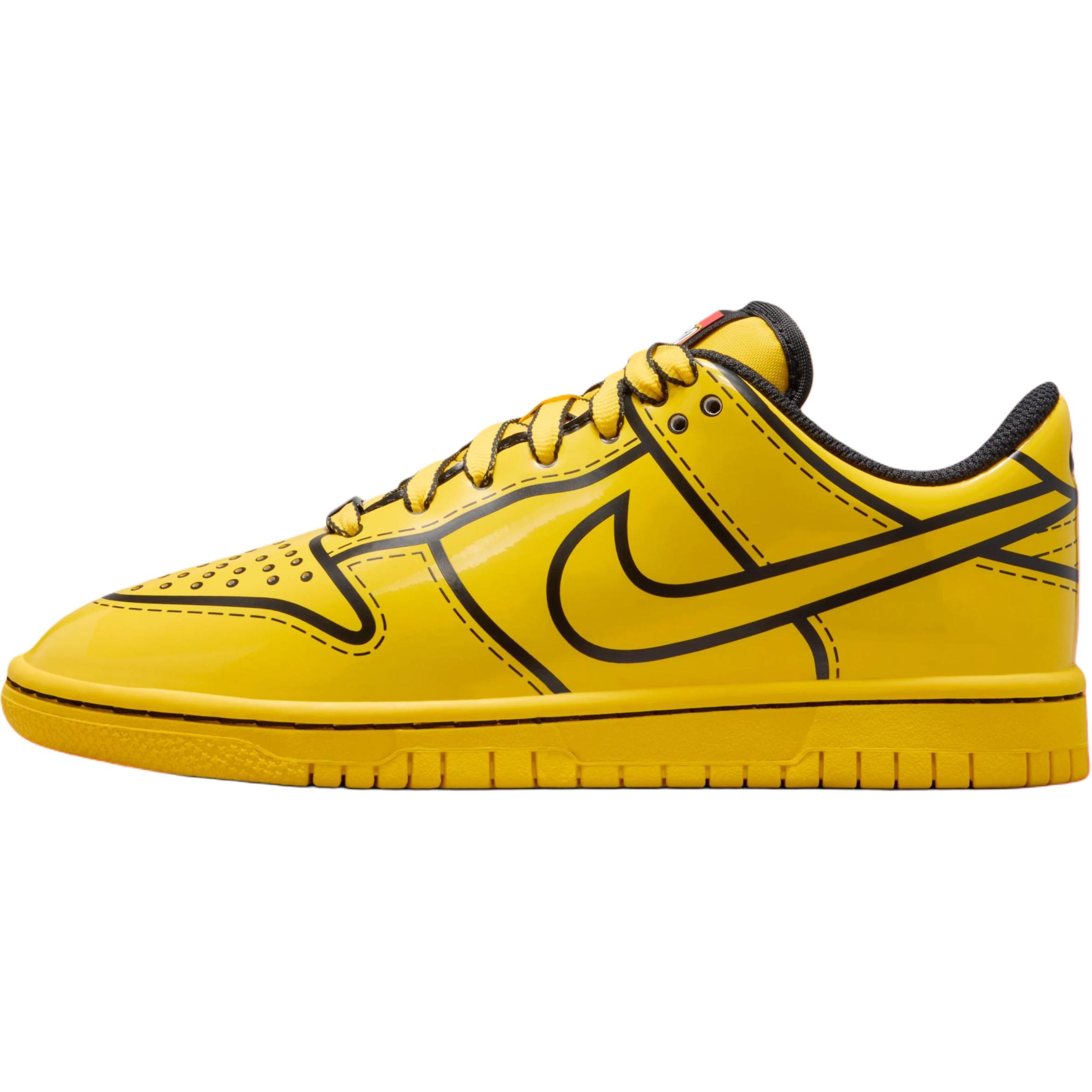 

Nike LEGO x Dunk Low топ Детские скейтбординг кроссовки Touring Yellow/Black Подростки