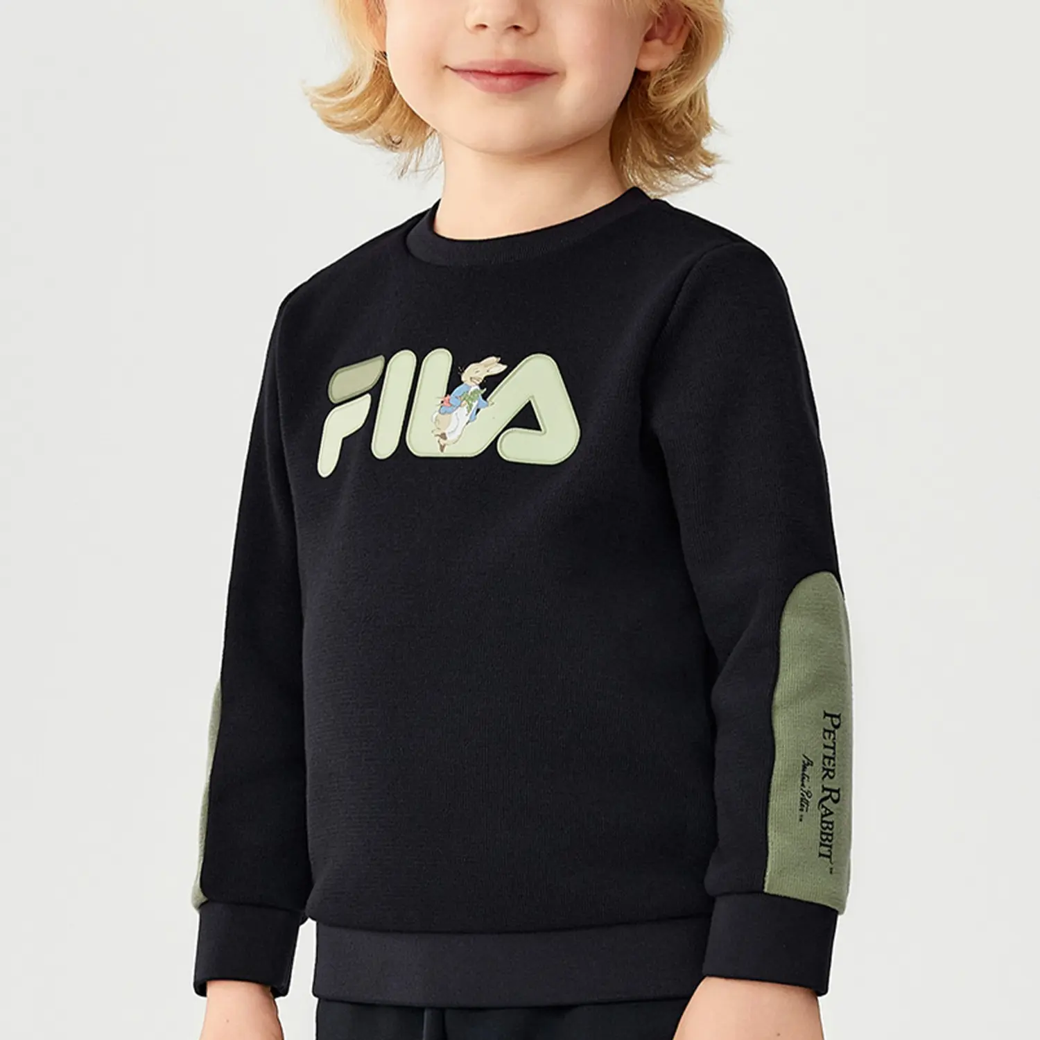 Толстовка для детей 3-7 лет FILA KIDS, синий — фото 4