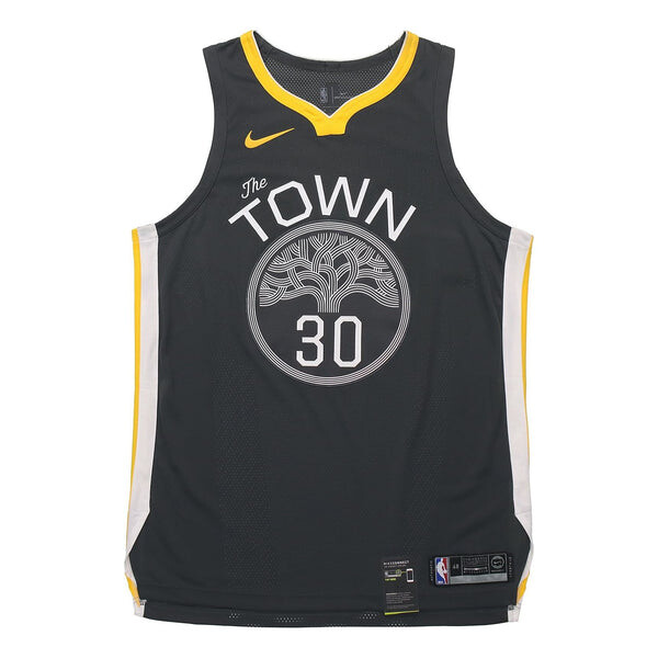 

Баскетбольная майка golden state warriors statement edition stephen curry 30 au майка gsw Nike, черный