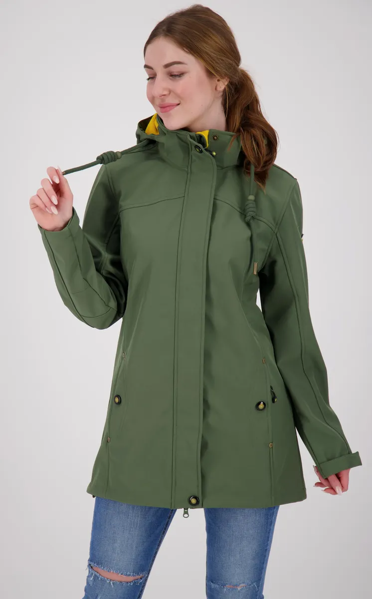 

DEPROC Active softshell пальто "PEAK ROBSON WOMEN", также доступно в больших размерах, зеленый
