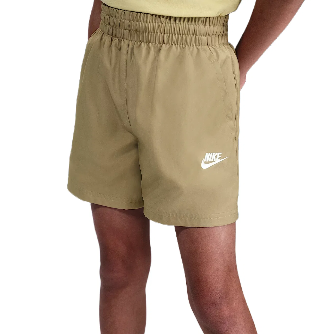 Спортивные шорты Sportswear Club Kids' Nike, Apricot Tea Brown/White