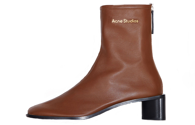 Acne Studios Ботильоны женские черно-коричневые