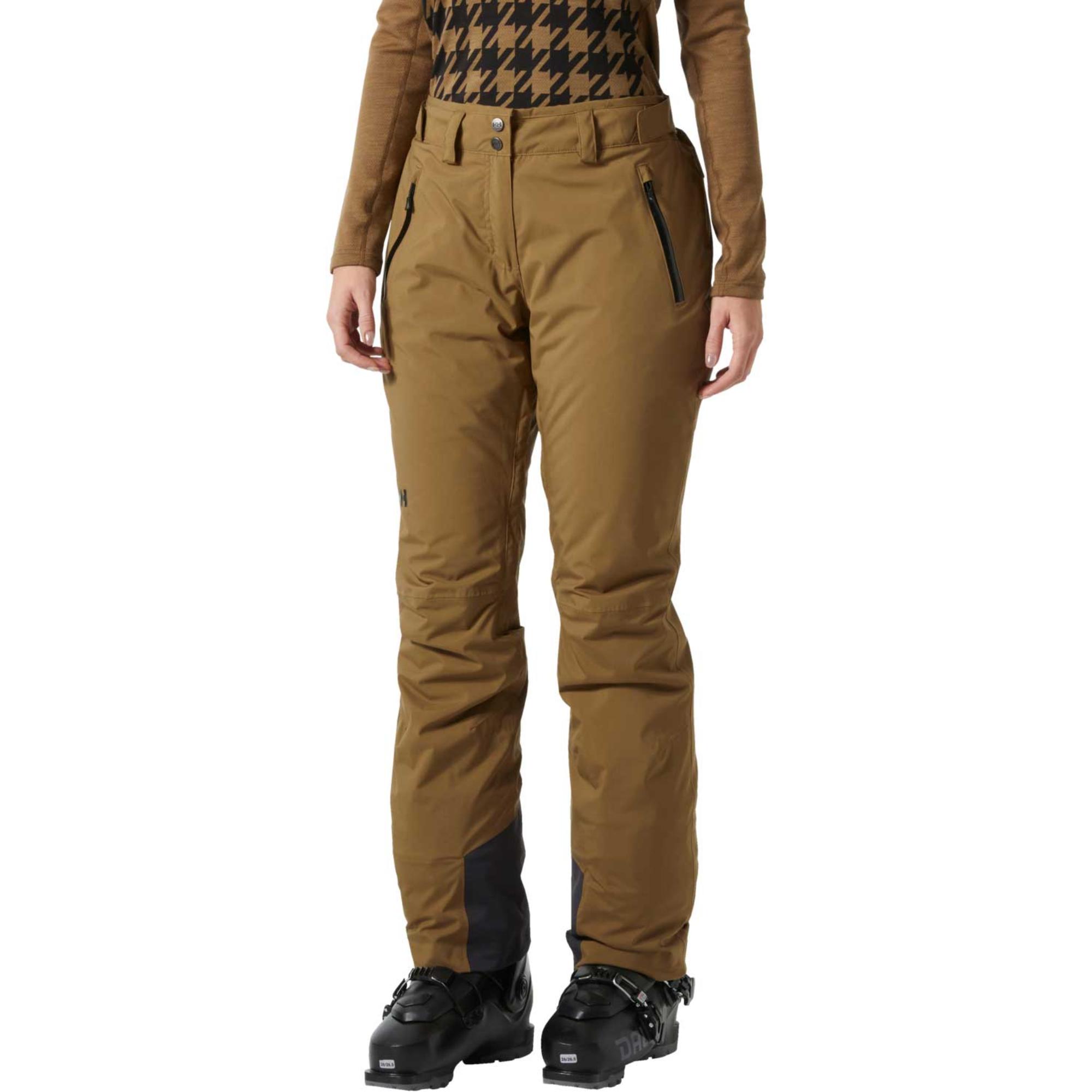 

Женские легендарные утепленные лыжные брюки Helly Hansen, Sepia