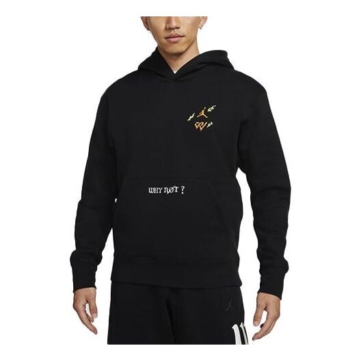 

Толстовка Air Jordan MENS 'Why Not' Casual Sports Black, черный
