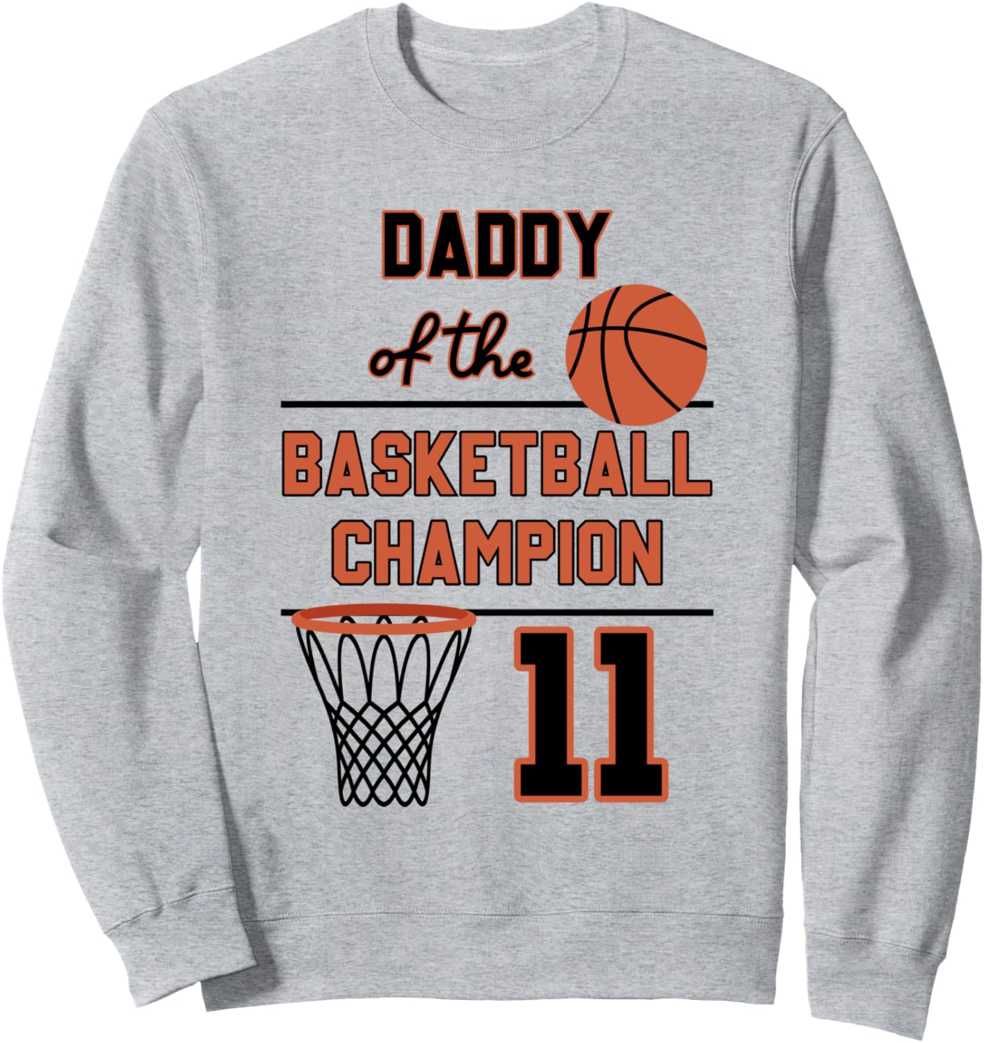 

Толстовка для вечеринки в честь 11-летия папы баскетбольного чемпиона, серая Family Look Basketball Fan Theme Decorations Gifts, Серый, Толстовка для вечеринки в честь 11-летия папы баскетбольного чемпиона, серая Family Look Basketball Fan Theme Decoratio