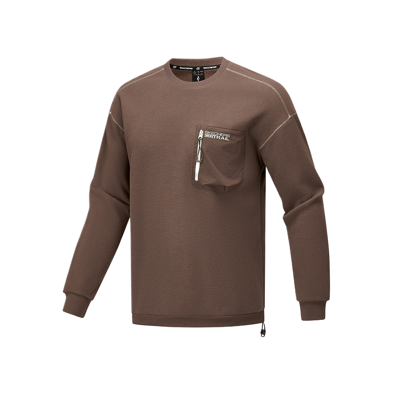 

Горная и дикая серия худи унисекс Skechers, коричневый