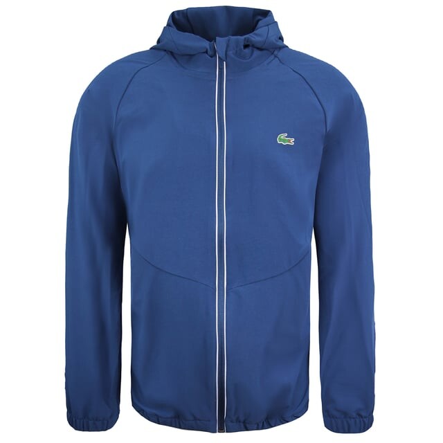 

Спортивная мужская синяя куртка Новака Джоковича Lacoste, синий