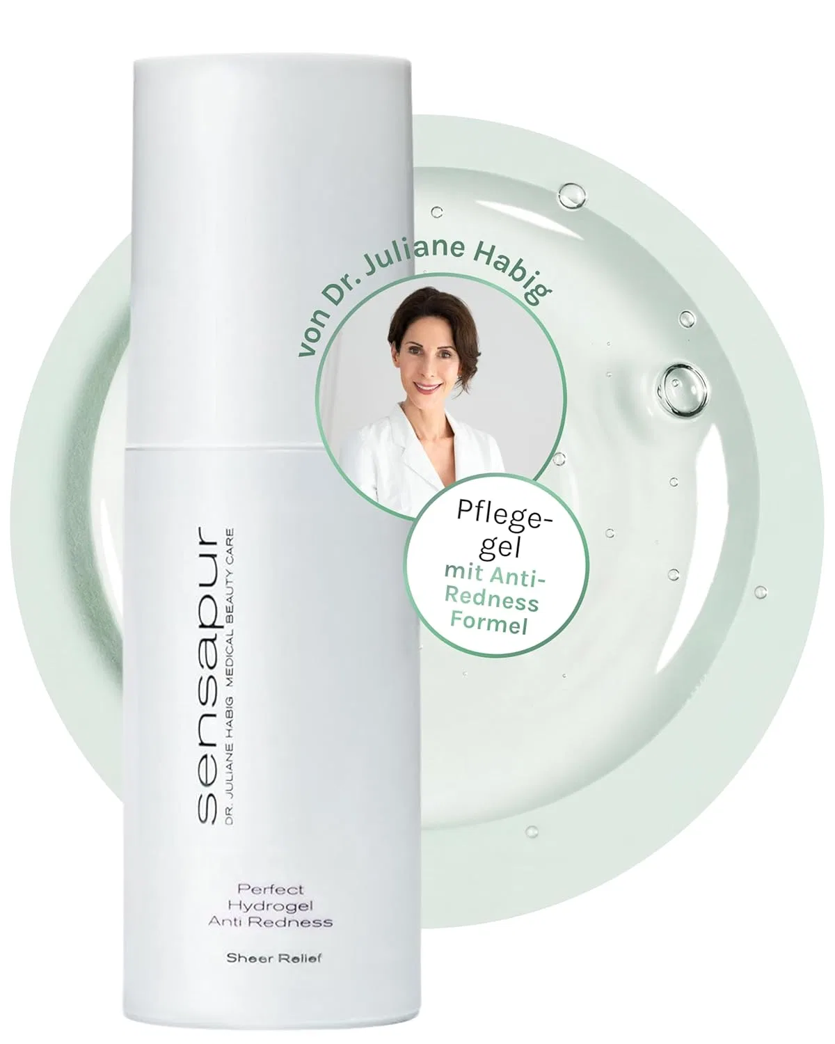 Успокаивающий гидрогель против покраснений «Perfect Hydrogel Anti Redness» 50 мл Sensapur
