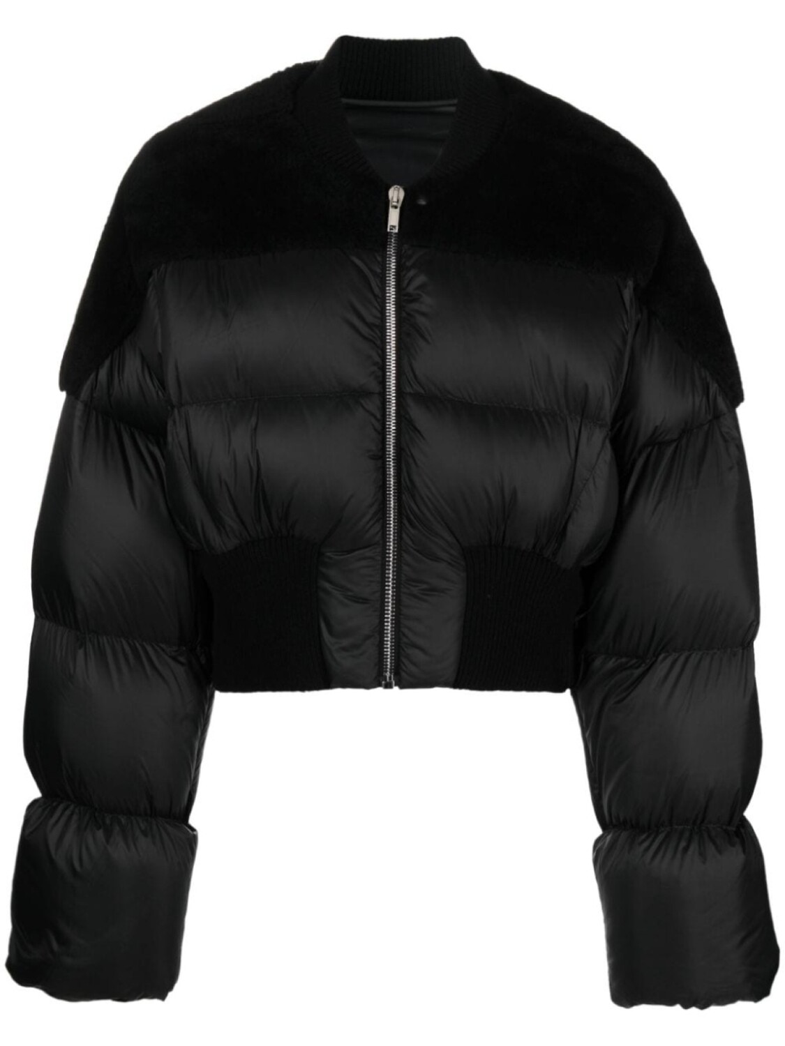 

Rick Owens укороченный пуховик, черный