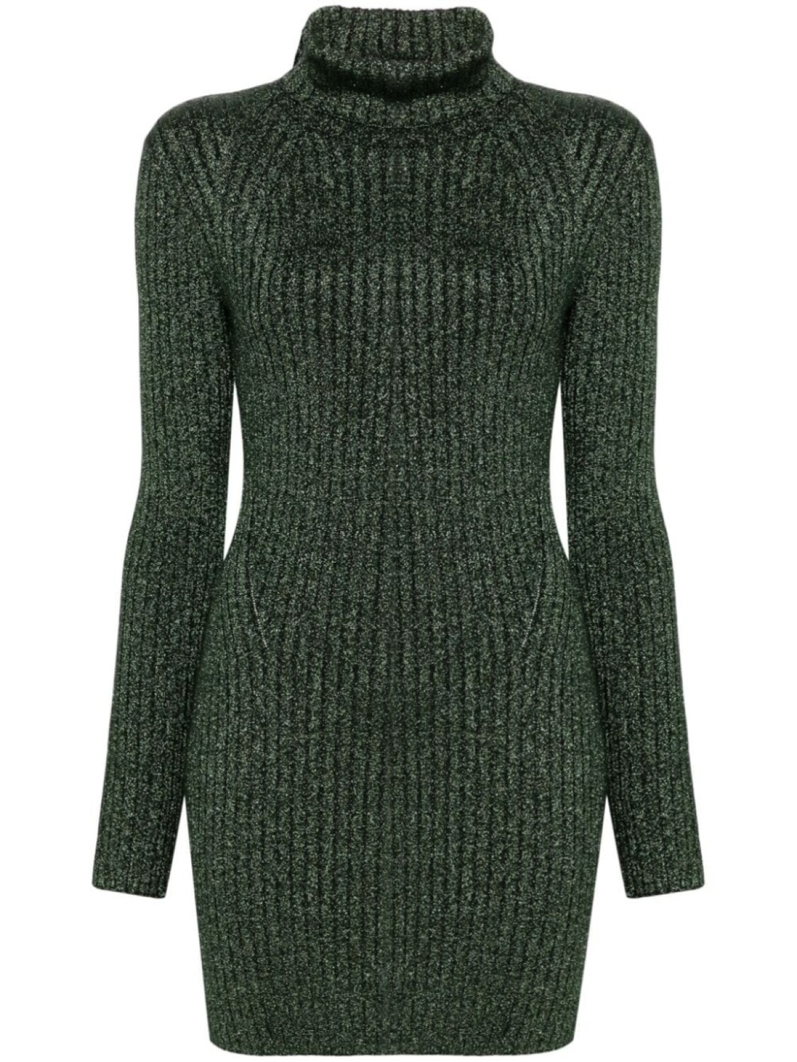 

AllSaints платье мини Julliette с люрексом, зеленый
