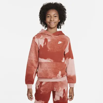 

Худи Nike Sportswear Club Fleece, цвет Red Stardust/Red Stardust/White