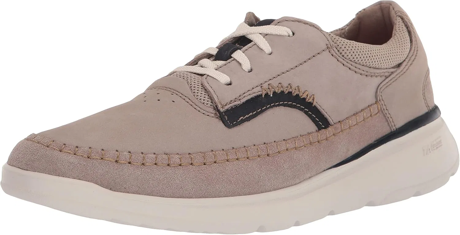 Мужские кроссовки Clarks Gaskill на шнуровке, Grey Nubuck
