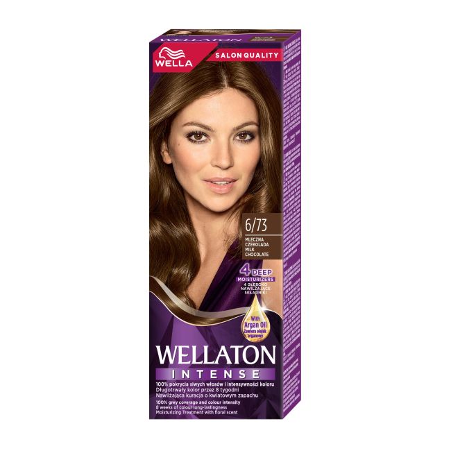 

Тон краска для волос Wella, цвет 6/73 milk chocolate