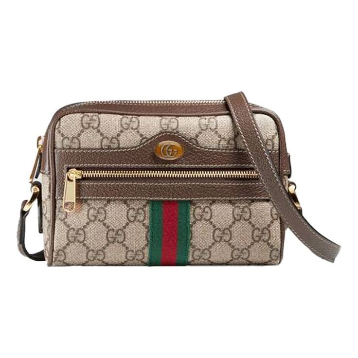 

Сумка Gucci Ophidia Series Bag MIni-Size Brown 'Cream'