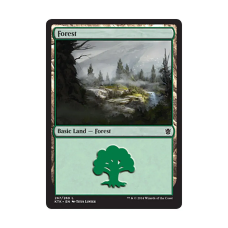 

CCG Лес #267 (С), MTG - Khans of Tarkir