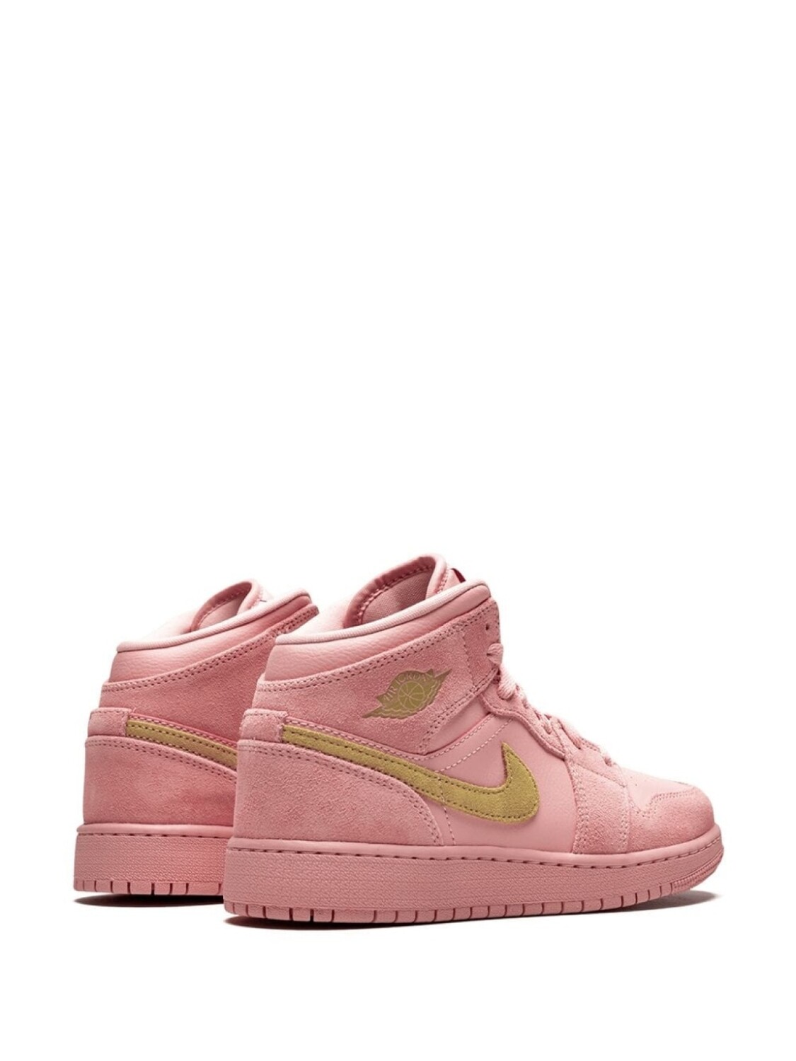Jordan кроссовки Air Jordan 1 Mid, розовый — фото 3