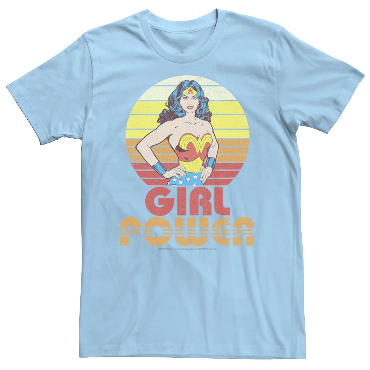

Мужская футболка с плакатом DC Comics Wonder Woman Licensed Character