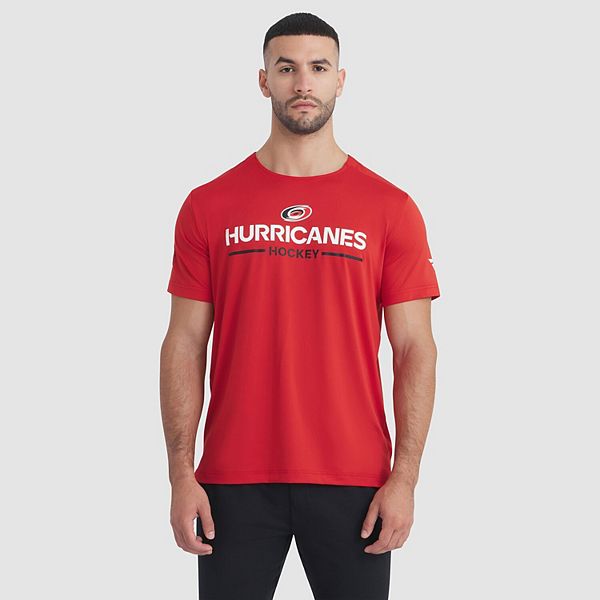 

Мужская футболка carolina hurricanes authentic pro rink tech красная Fanatics