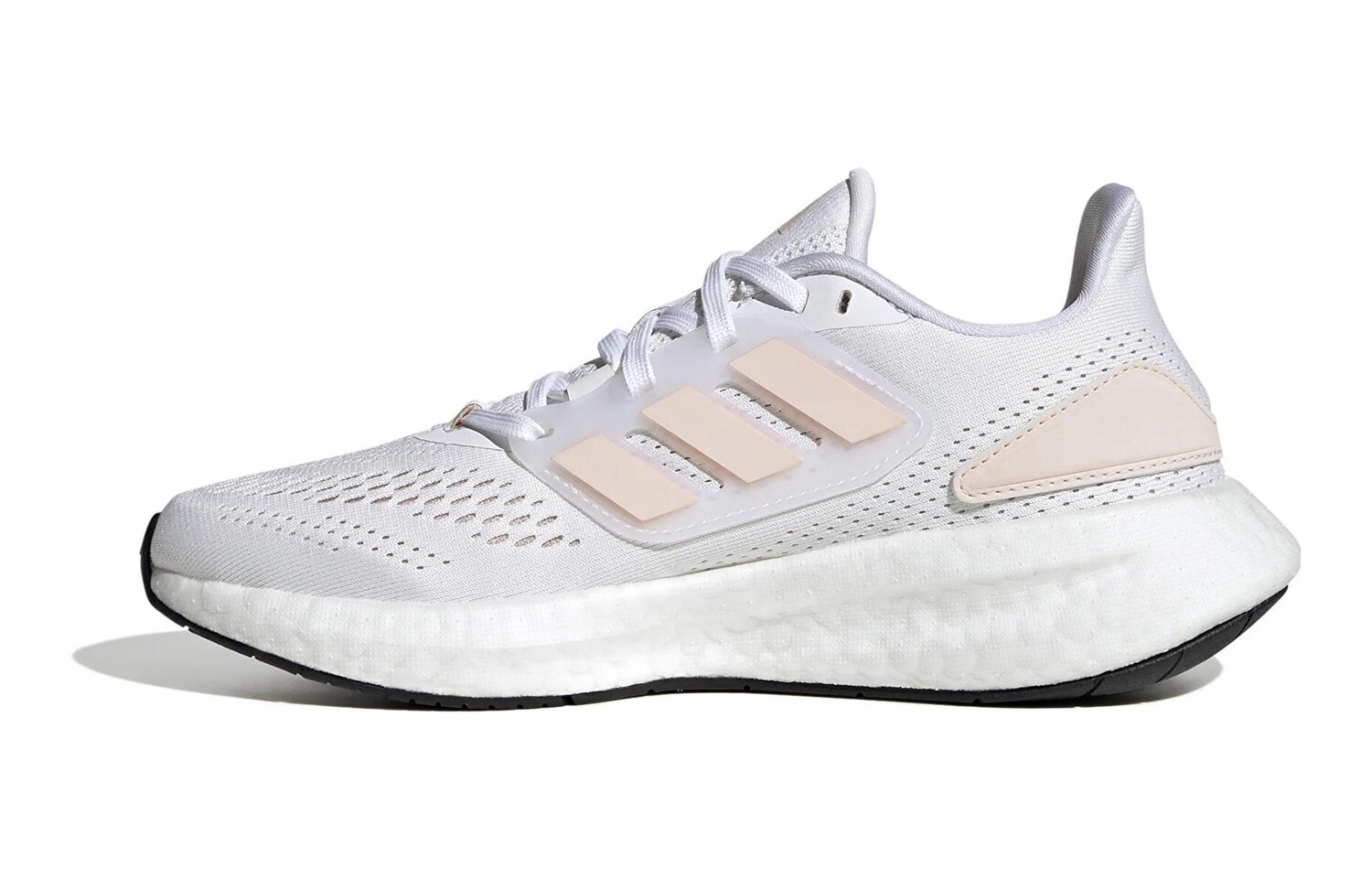 

Кроссовки детские Pureboost 22 GS Low-top розовые/белые Adidas, белый