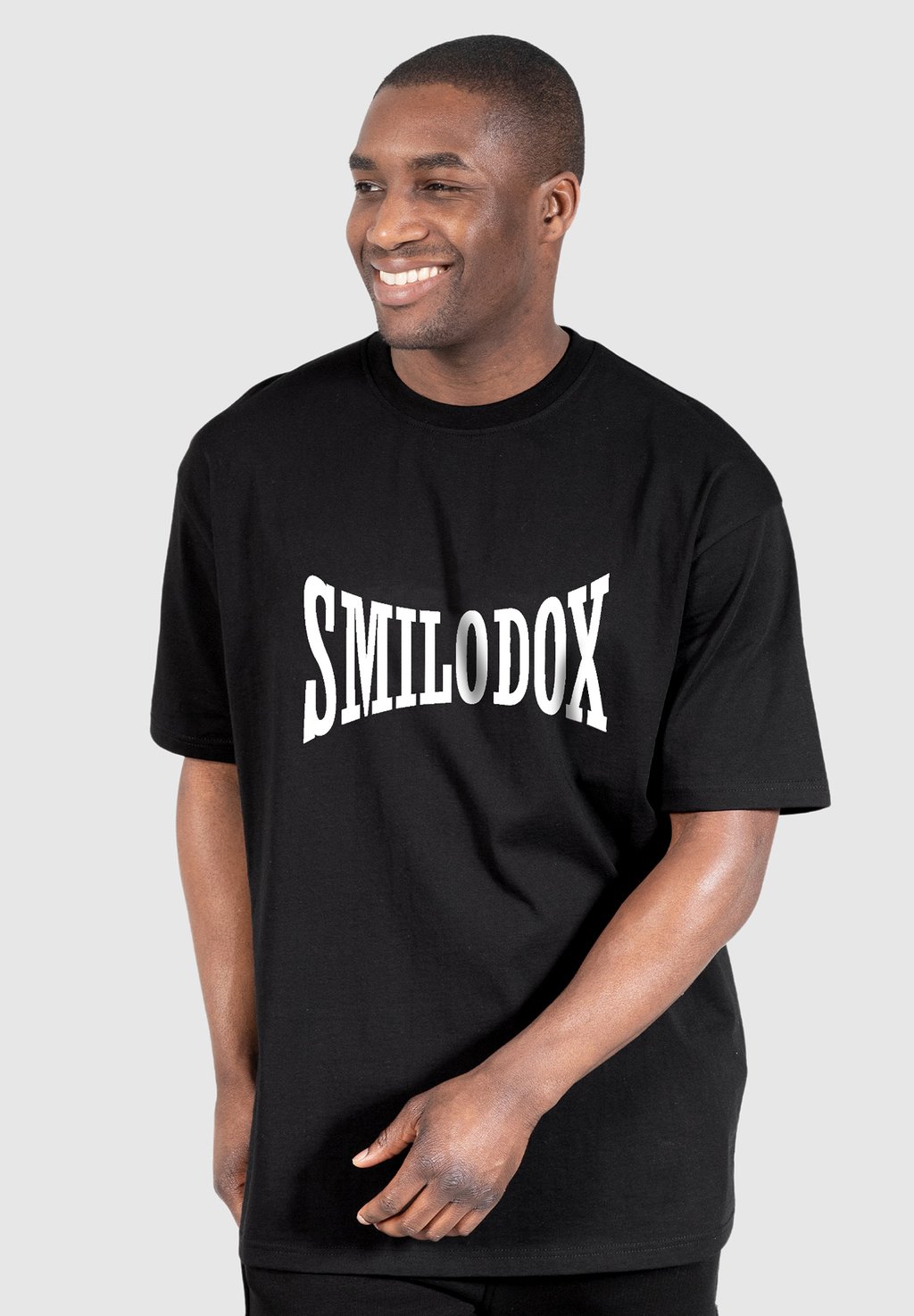 

Футболка с принтом Member Oversized 2.0 Smilodox, черный