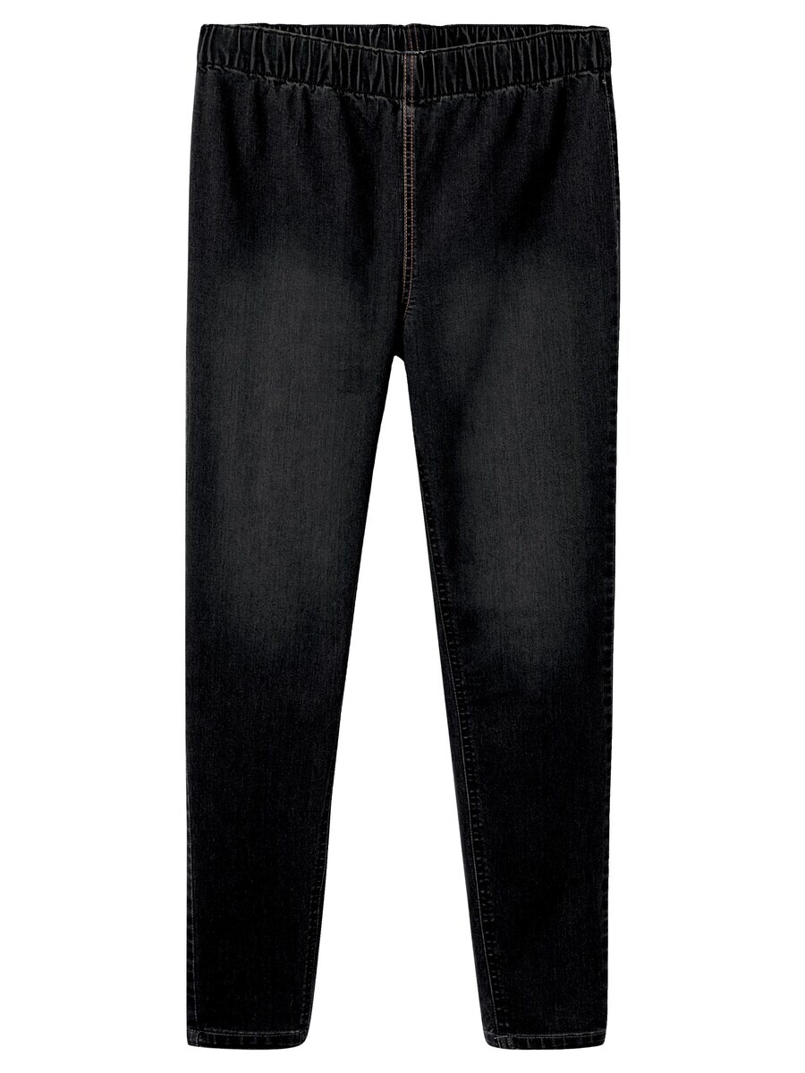 

Джеггинсы SHEEGO Skinny Jeggings, черный деним