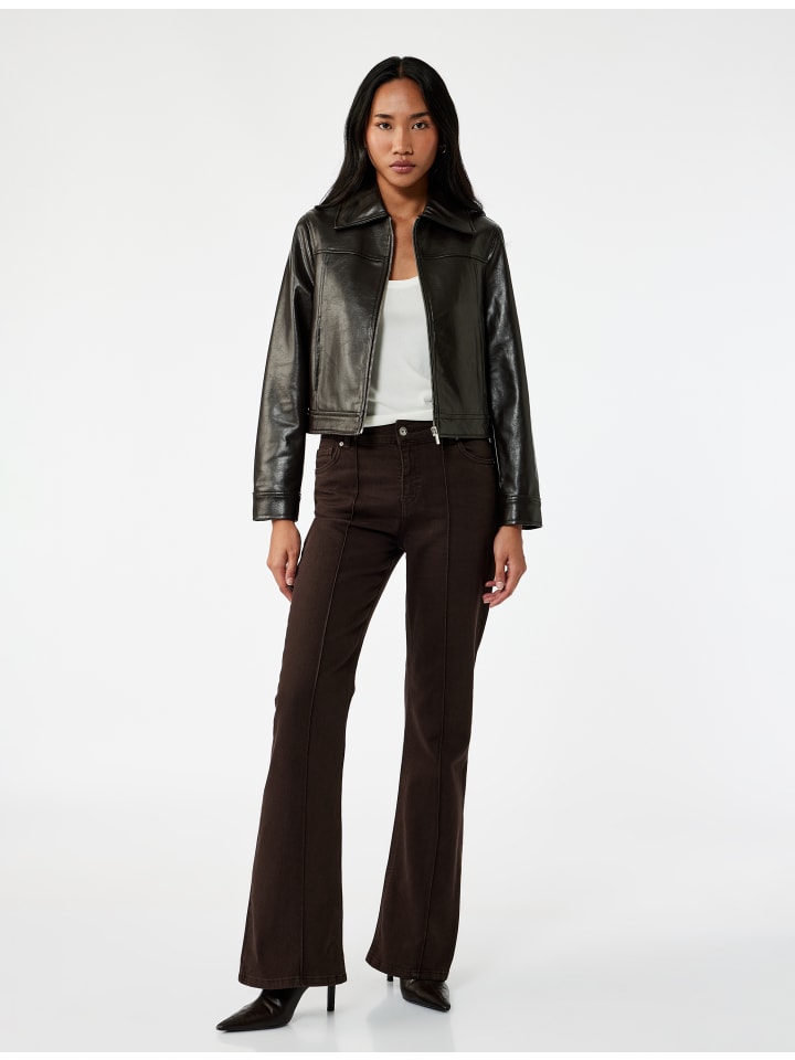 

KOTON Брюки темно-коричневого цвета