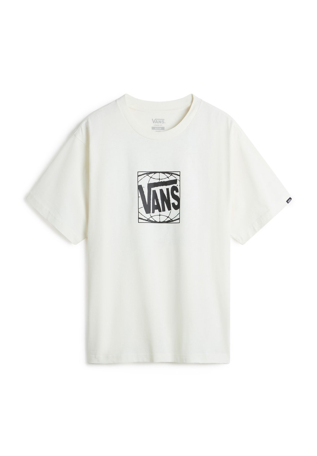 

Футболка с принтом WIDE LOOSE FIT Vans, белый