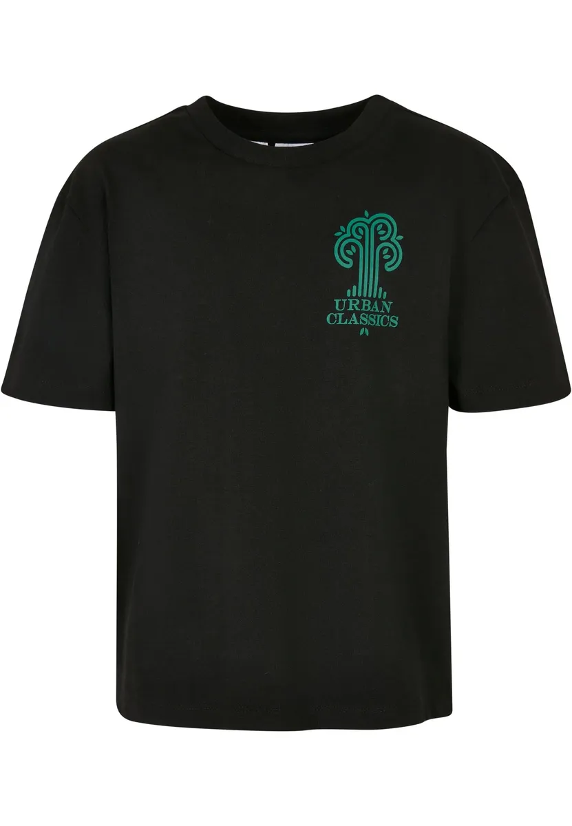 

Футболка URBAN CLASSICS " Urban Classics Мужская футболка с логотипом из органического дерева для мальчиков", черный