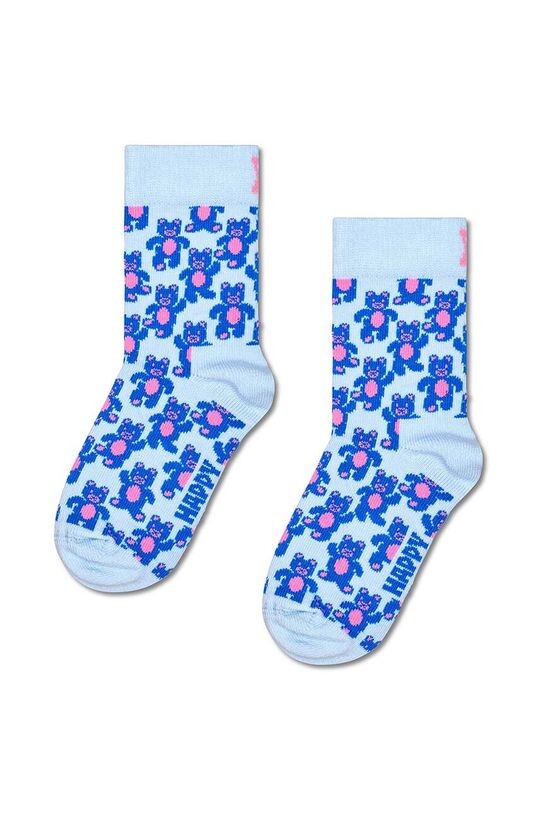 

Детские носки с плюшевым мишкой Happy Socks, синий