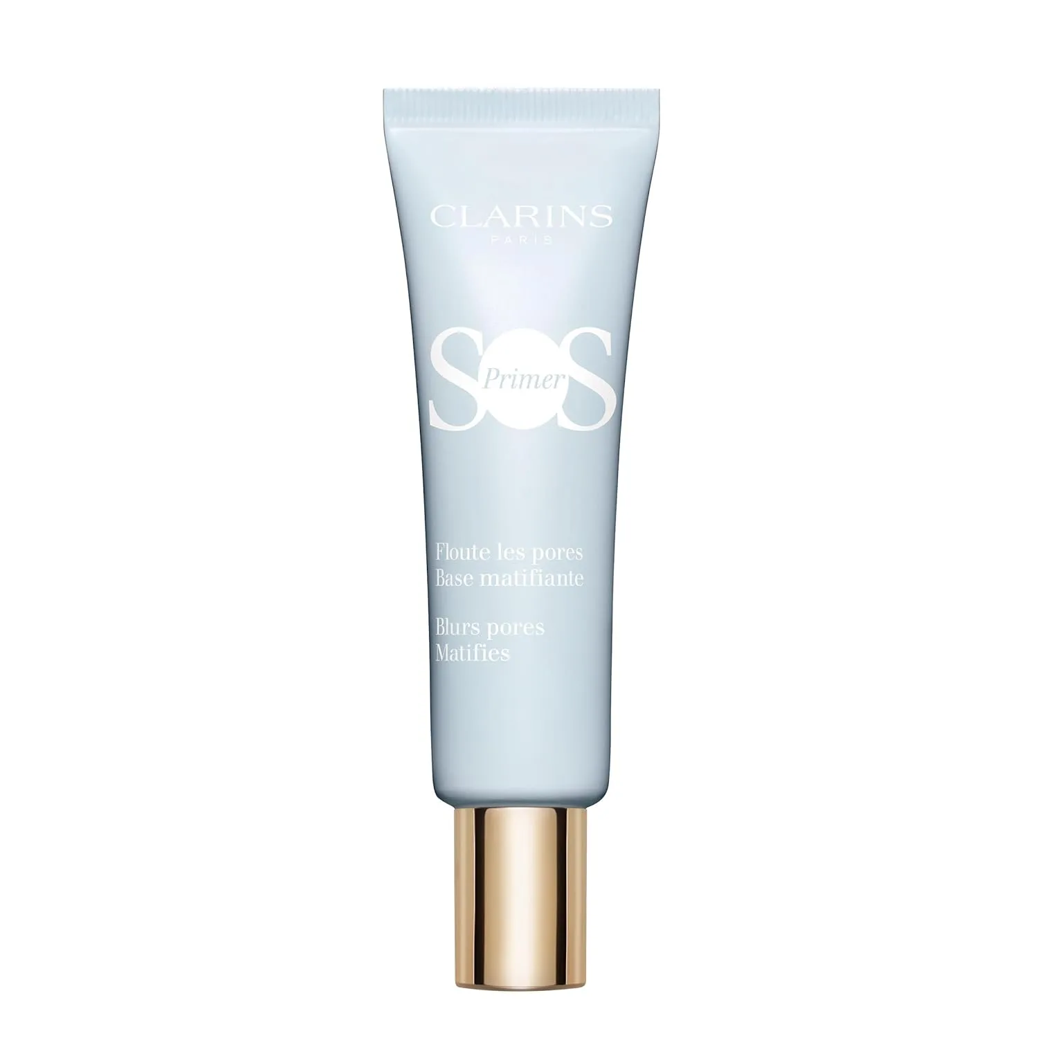 Праймер для макияжа Clarins SOS | Коррекция цвета | 24-часовое увлажнение* | Увлажняющий праймер | Скрывает недостатки, придает сияние и подготавливает кожу | Для всех типов кожи | 28 г, Mattifying