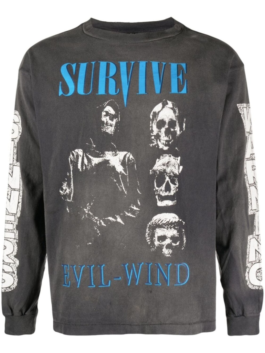 

SAINT MXXXXXX толстовка Survive с графичным принтом, серый