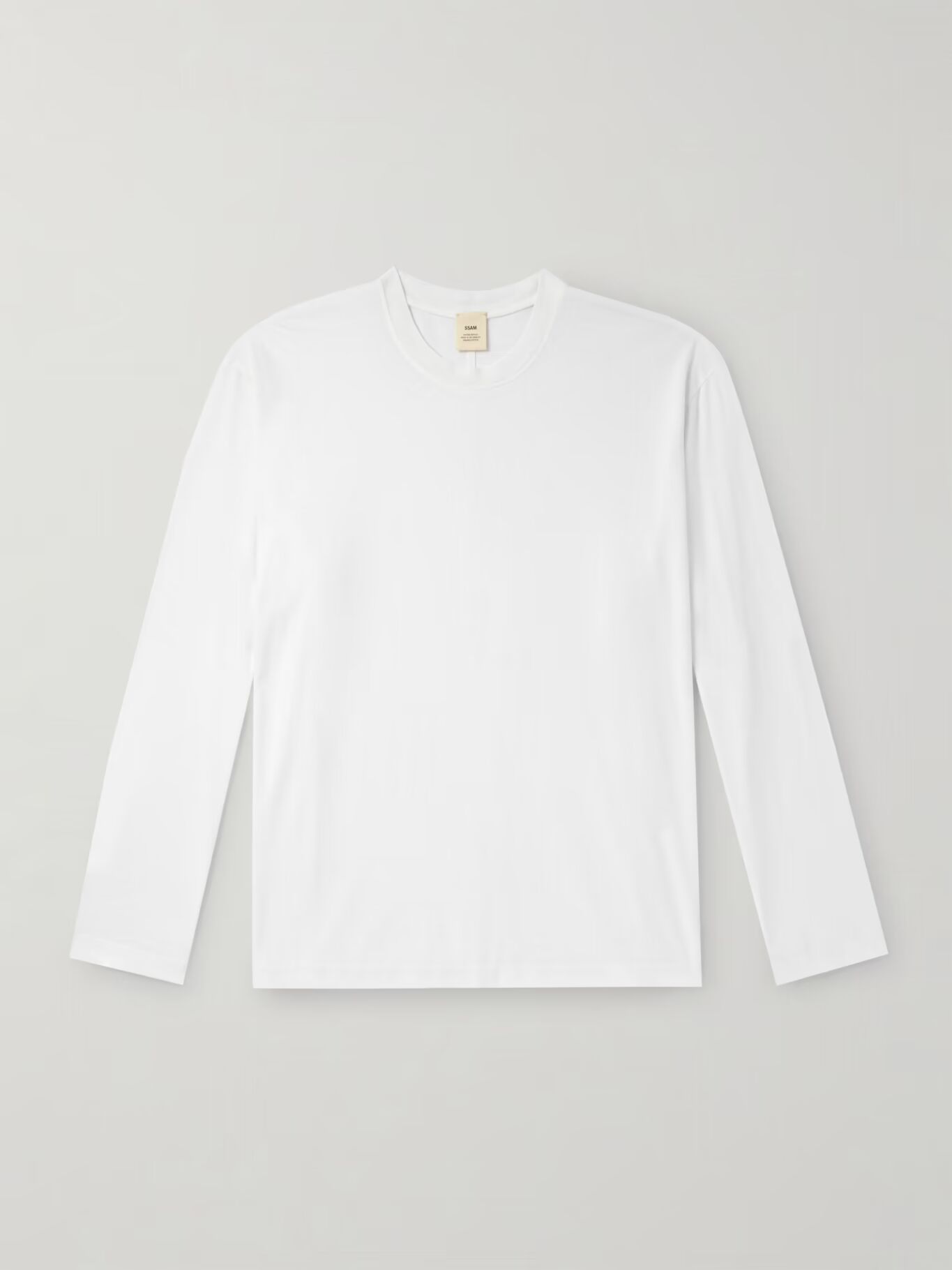 

Футболка Charlie Organic Cotton-Jersey SSAM, белый