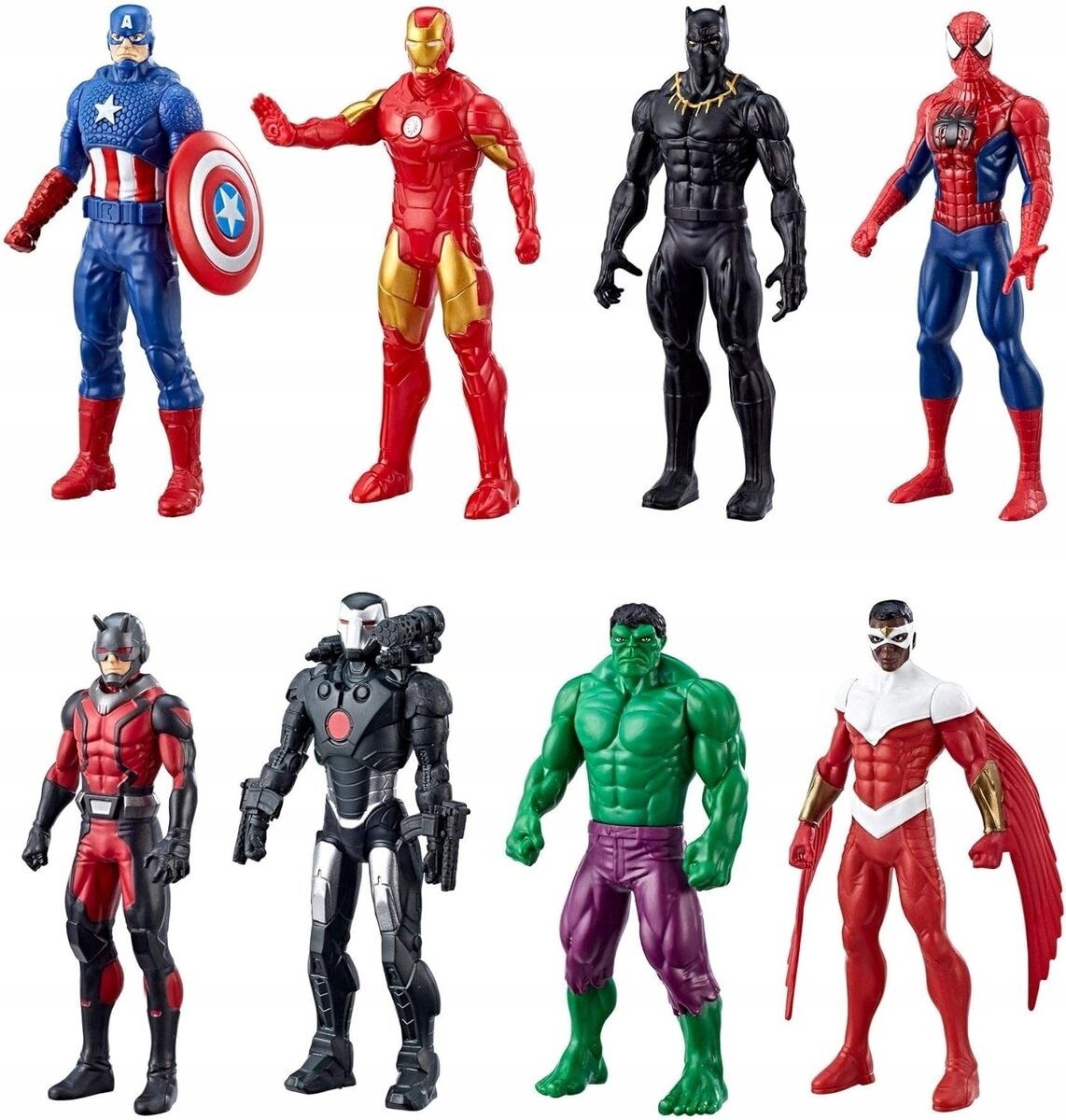 

Набор MARVEL AVENGERS ULTIMATE PROTECTION из 8 фигурок супергероев ХАЛКА Hasbro