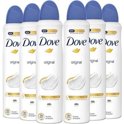 

Dove Оригинальный аэрозоль-антиперспирант 200мл