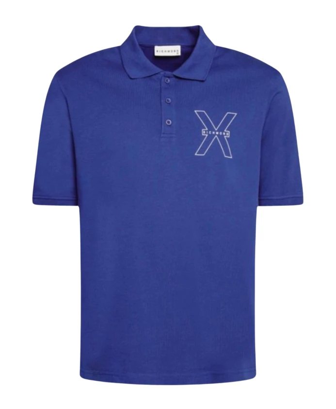 

Рубашка поло John Richmond, синий