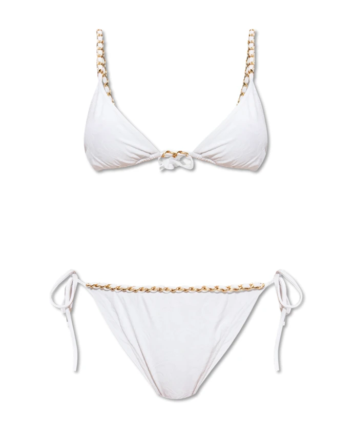 

Купальник из двух частей Balmain, белый