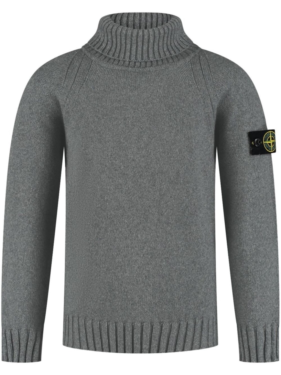 

Джемпер с нашивкой «компас» Stone Island Junior, серый