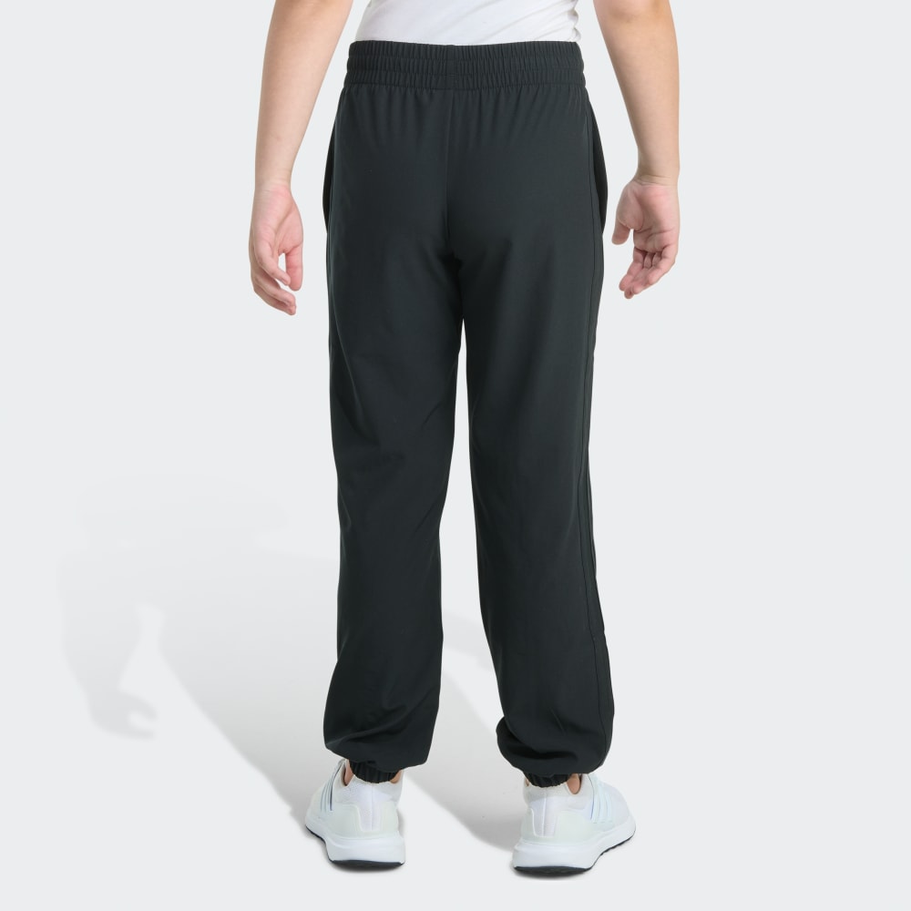 Спортивный костюм Adidas Elastic Waistband Woven 3-Stripe Pant, черный — фото 2