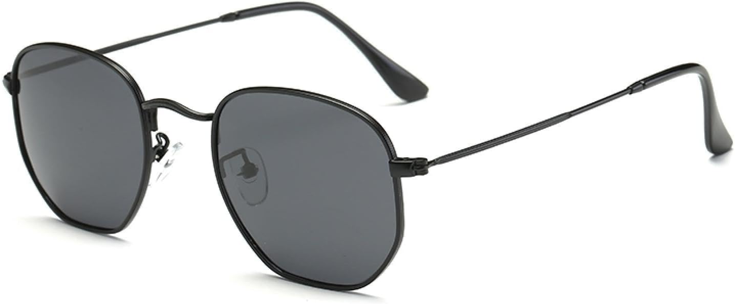 

Солнцезащитные очки с защитой UV400 | Металлическая оправа, линзы конфетного цвета | Для женщин и мужчин, для занятий спортом на открытом воздухе и вождения DSVIGF, C01 Black Gray