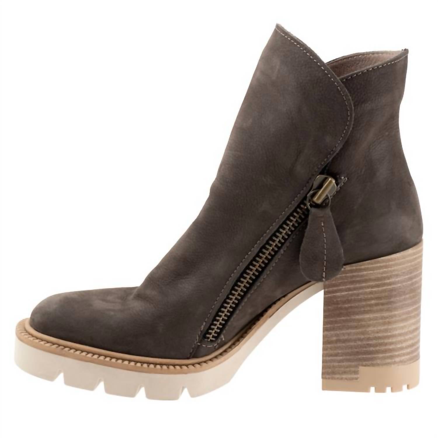 Женские ботинки Elliot в цвете Stone из нубука Bueno, Stone Nubuck — фото 2