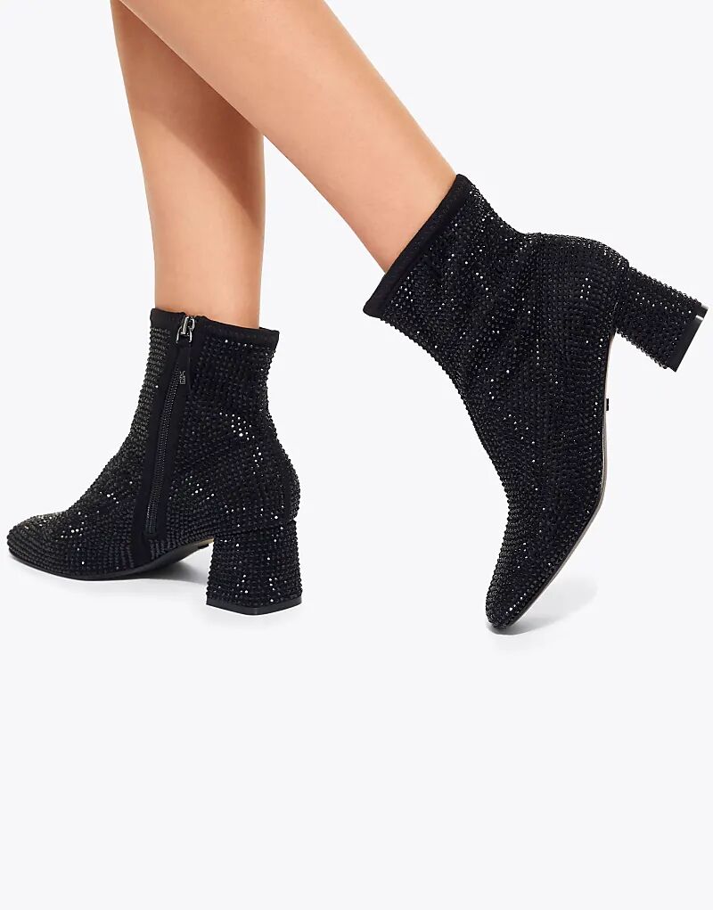 Ботинки средней высоты KG Kurt Geiger Storm gem черного цвета — фото 3