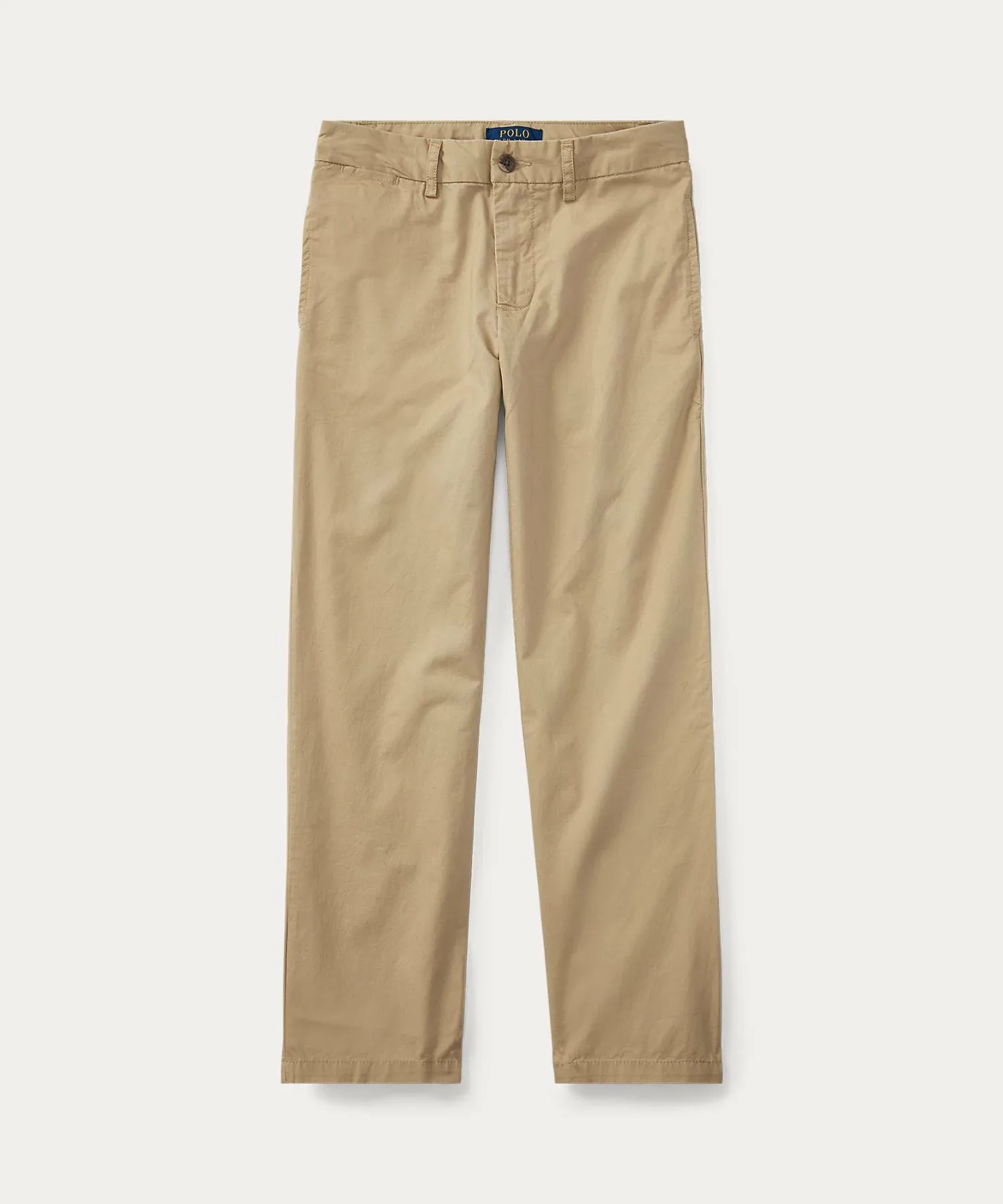 Брюки прямого кроя из износостойкой саржи. (Для мальчиков 8-20 лет) Polo Ralph Lauren, 250 Brown