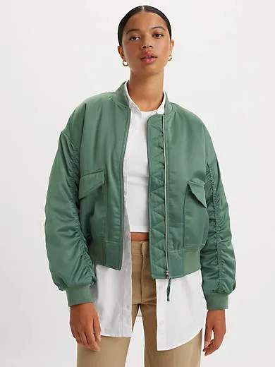 

Энди техничная куртка Levi's, зеленый