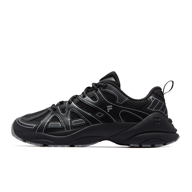 

Кроссовки PATH Trajectory Low Top для бега, мужские, серо-рыже-черные FILA FUSION, Caviar Grey / Black - Cb